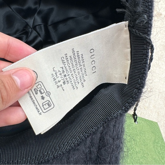 Gucci Mohair Baseball Cap - Picture 5 of 6